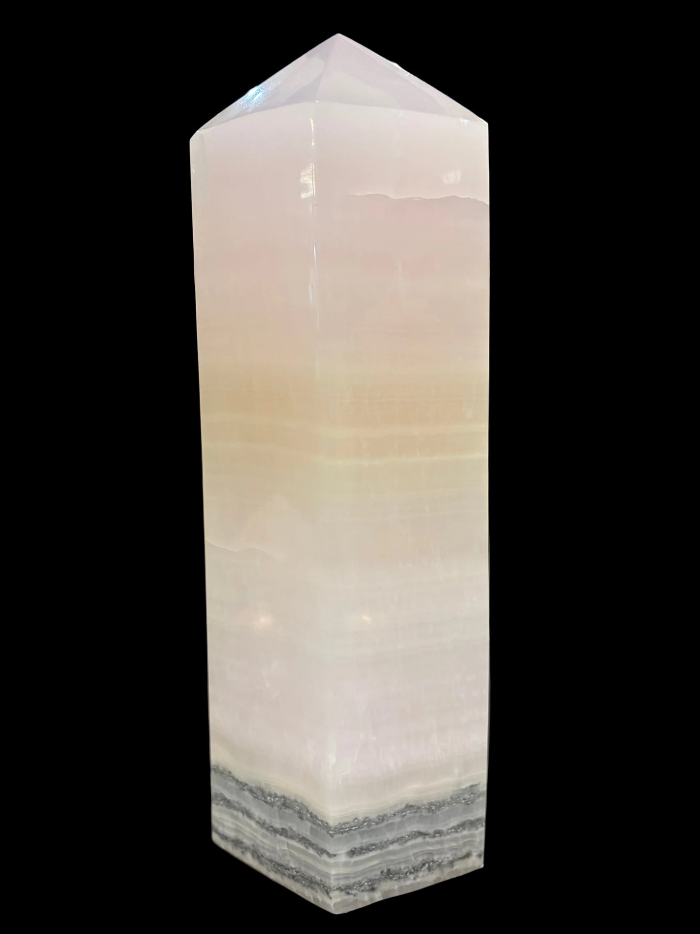 Pink Calcite Tower Giant