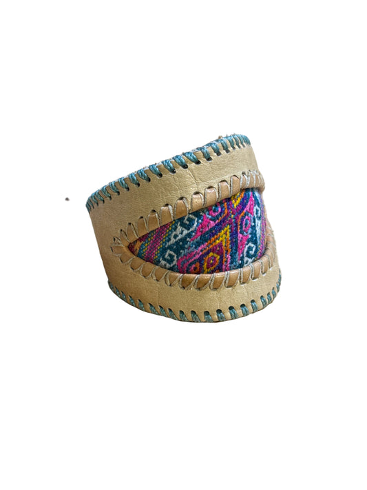 Leather Cuff Adjustable Bracelet