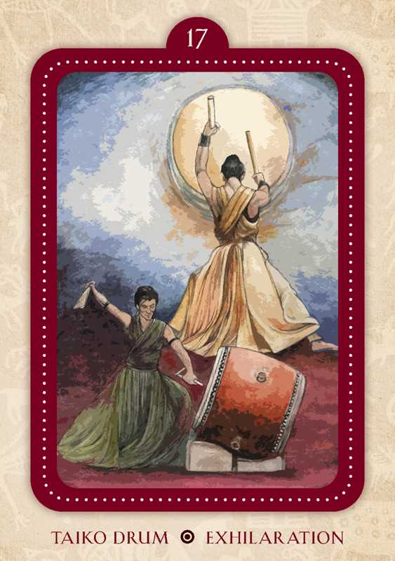 Spirit of the Drum Oracle by Barbara  Meiklejohn-Free: Flashcards; 136 pages / English
