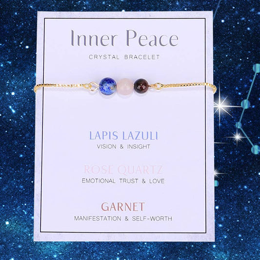 Inner Peace Gold Chain Empowerment Bracelets -Inner Peace