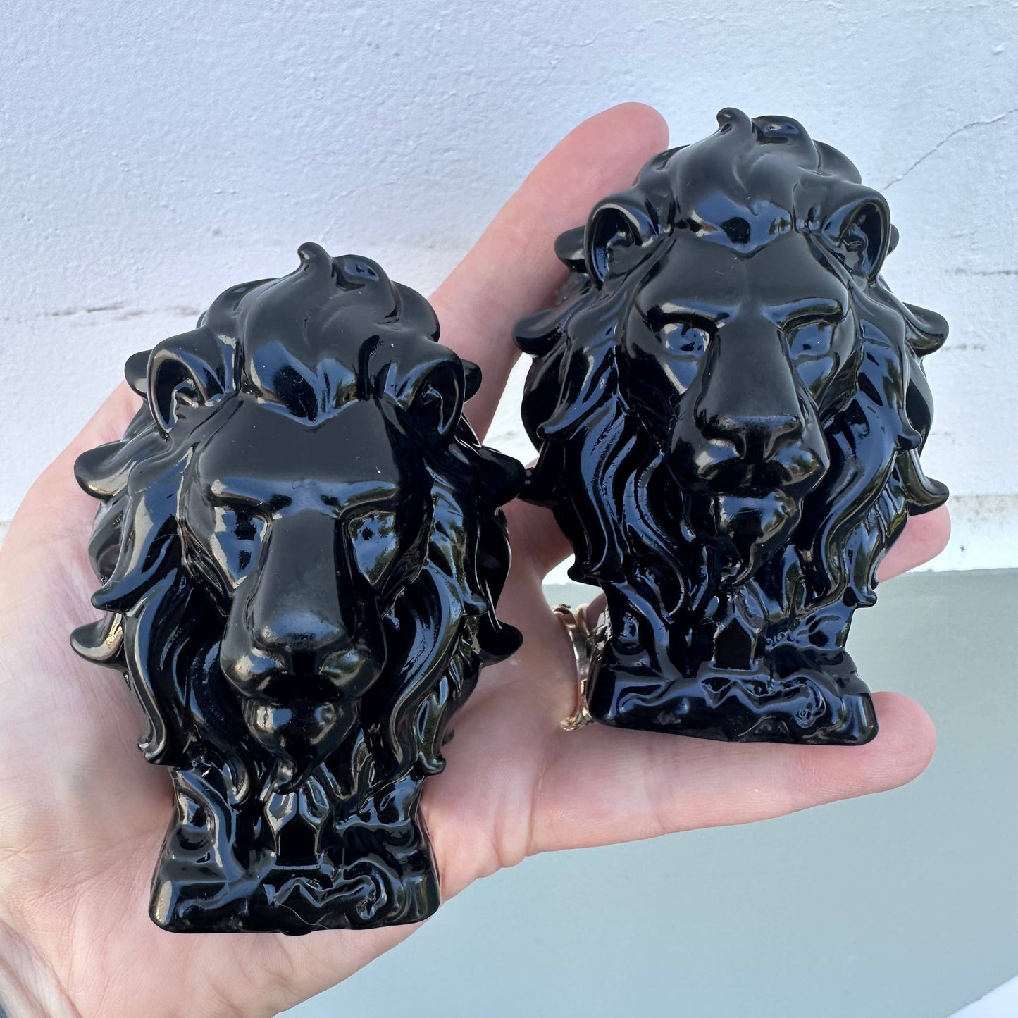 Leo the Obsidian Lion - Sold Individually