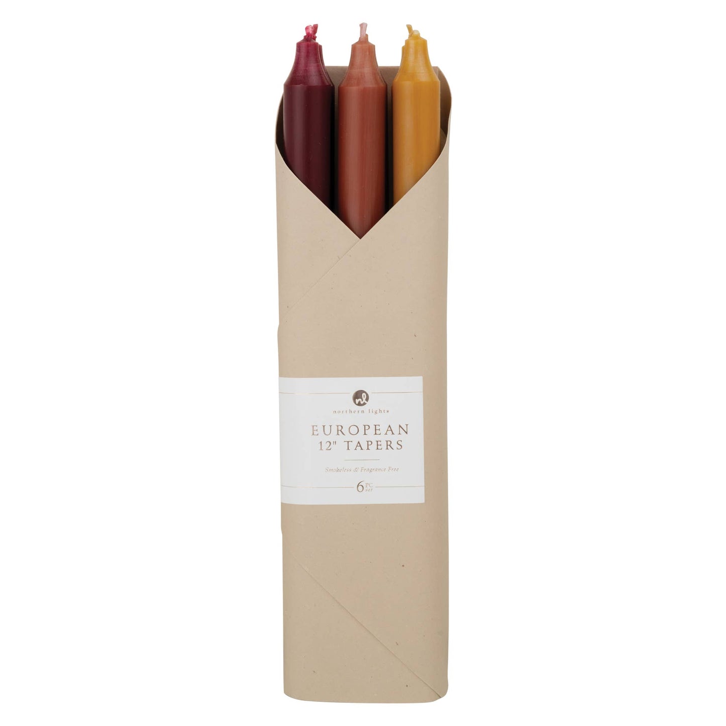12" Taper Combo Candle Gift Set: Cottage Vines