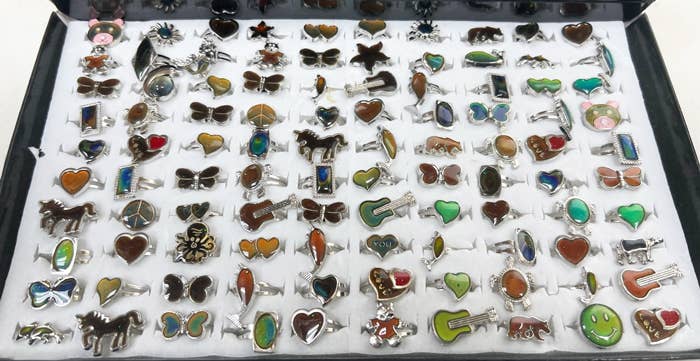 Assorted Designs Mood rings