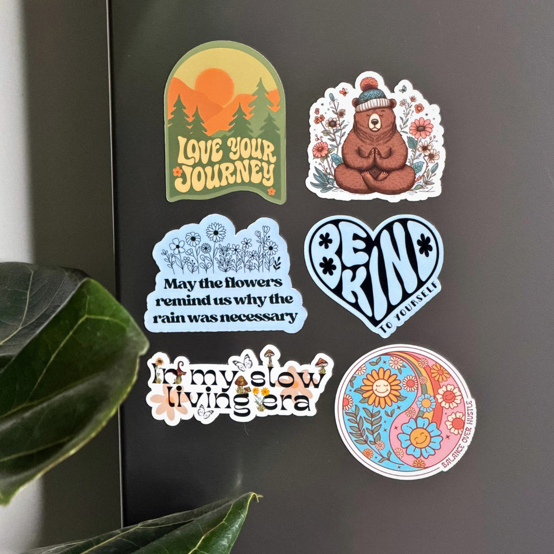 Magnet Holographic Various Sayings and Designs