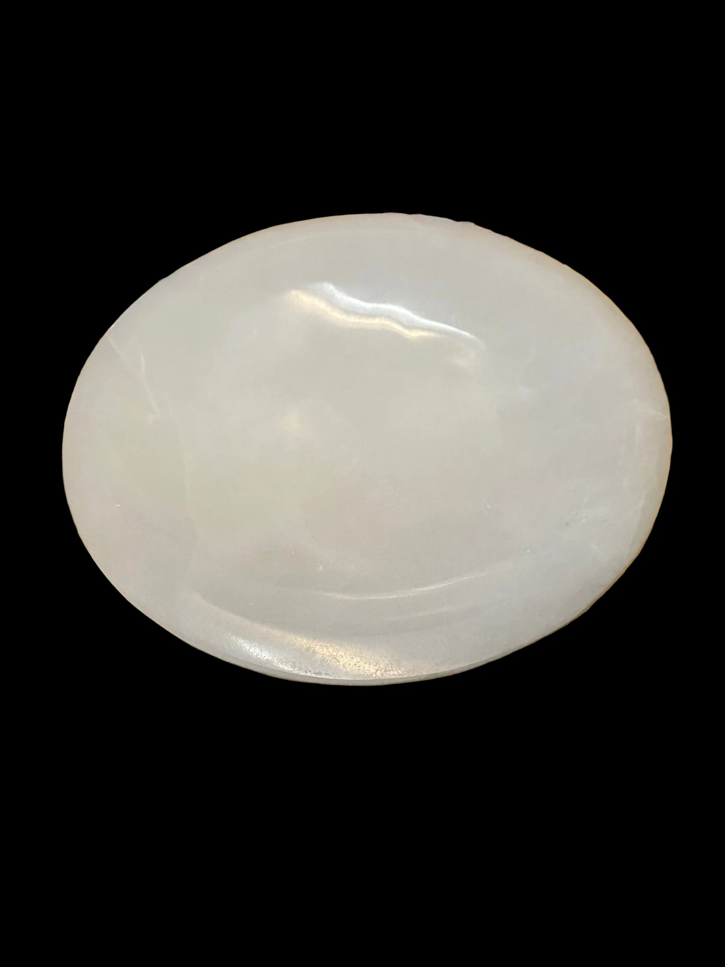 Selenite Bowl Large Round 8"
