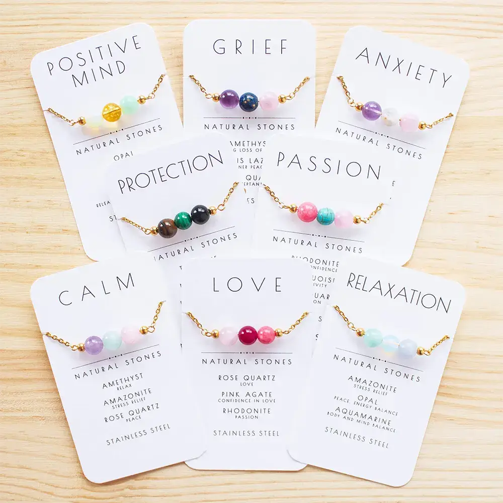 Dainty Stone Healing Friendship Bracelet