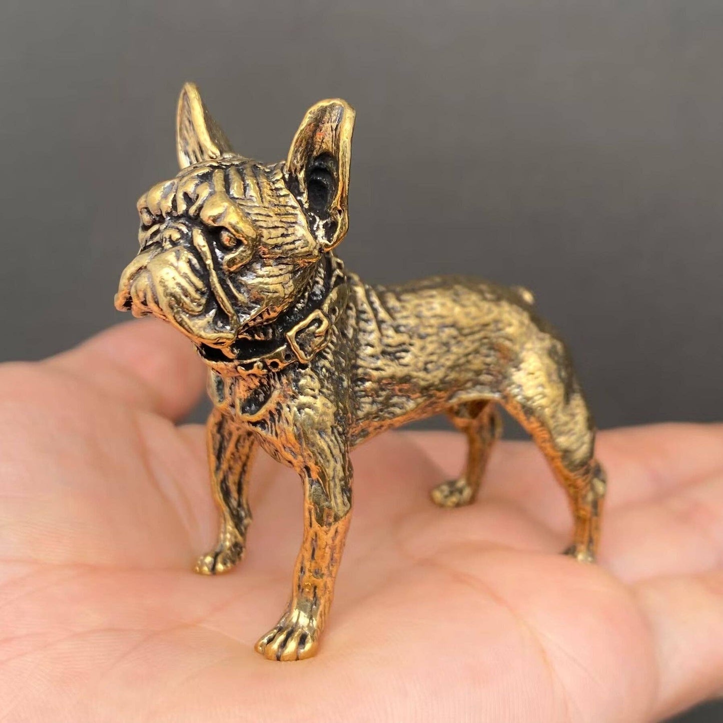 Brass Bulldog Crafts Decoration Desktop Ornaments