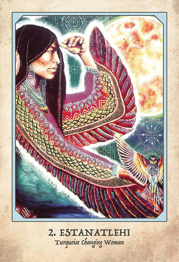Earth Warriors Oracle Cards Blue Angel