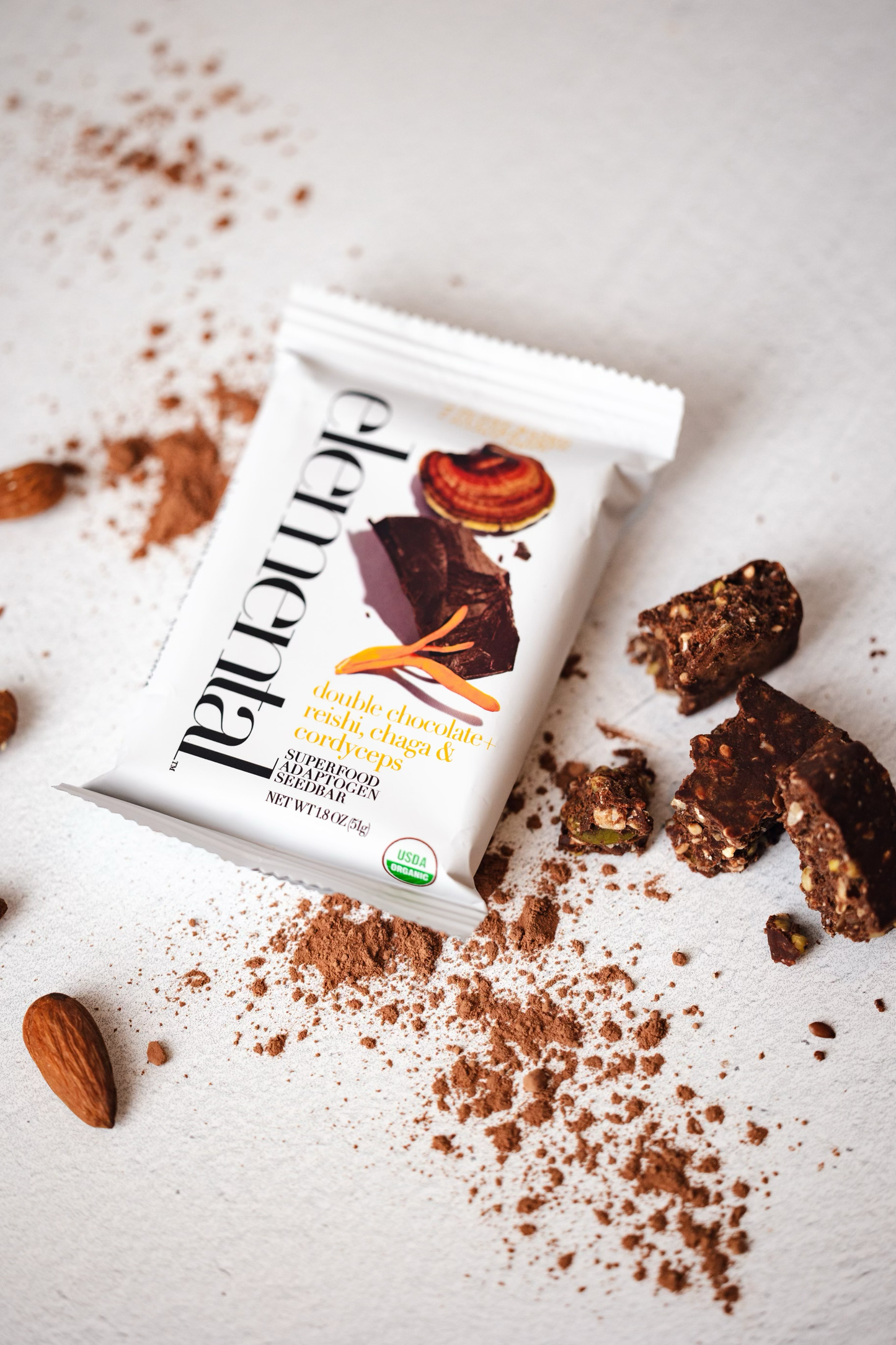 Double Chocolate + Reishi, Chaga & Cordyceps