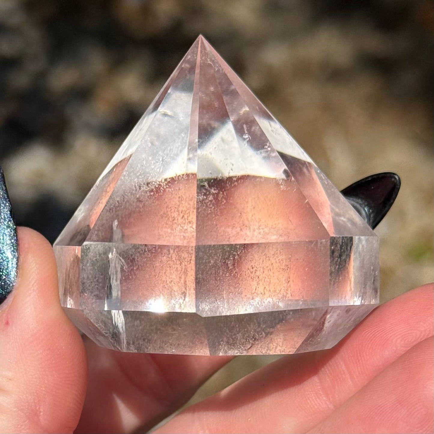Clear Quartz Diamond