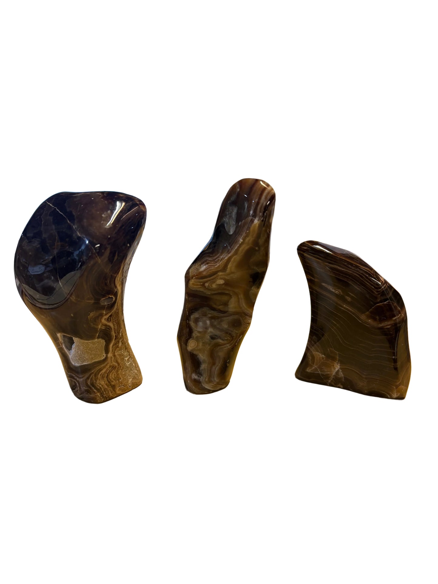 Chocolate Calcite Freeform Polished Small