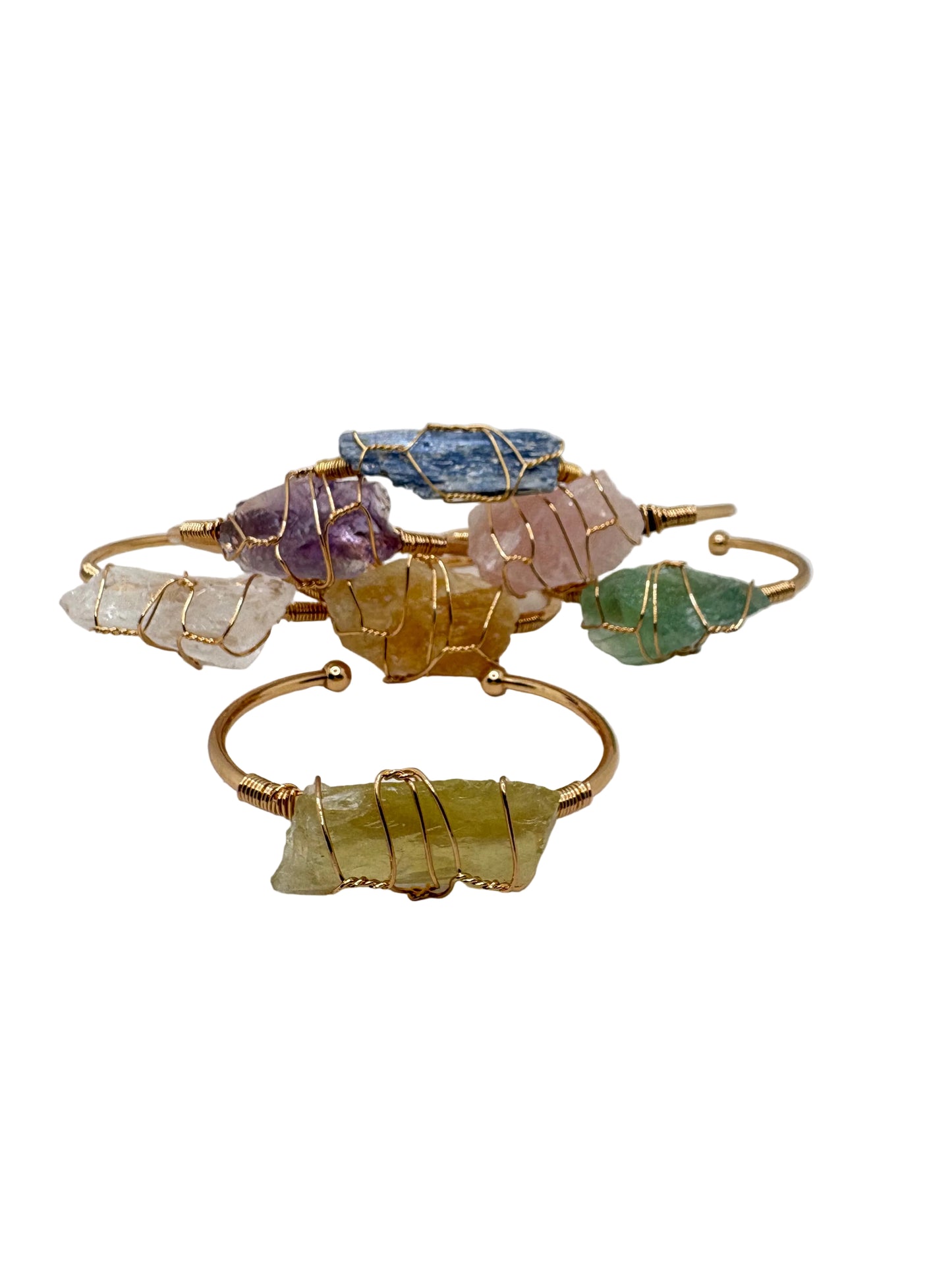 Rough Gemstone Bracelet Various