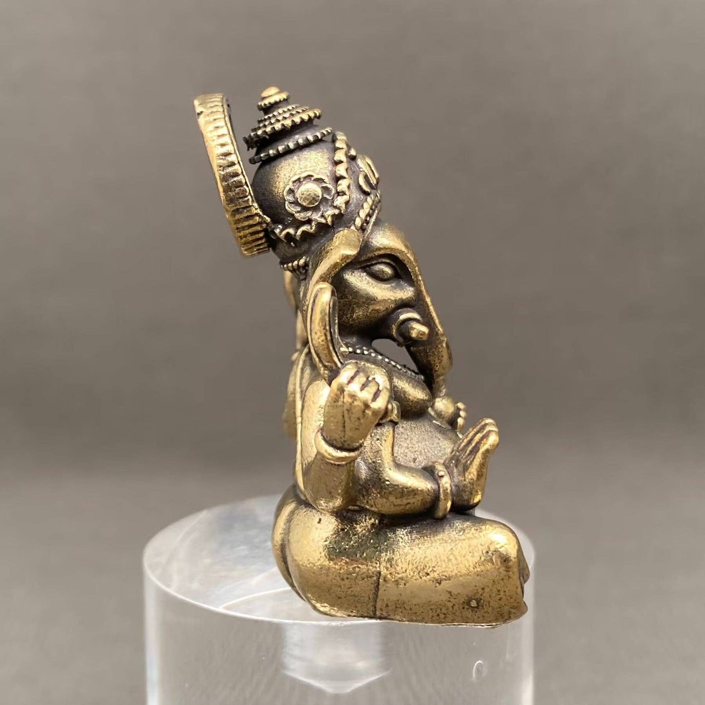 Brass Ganesha Crafts Desktop Ornaments