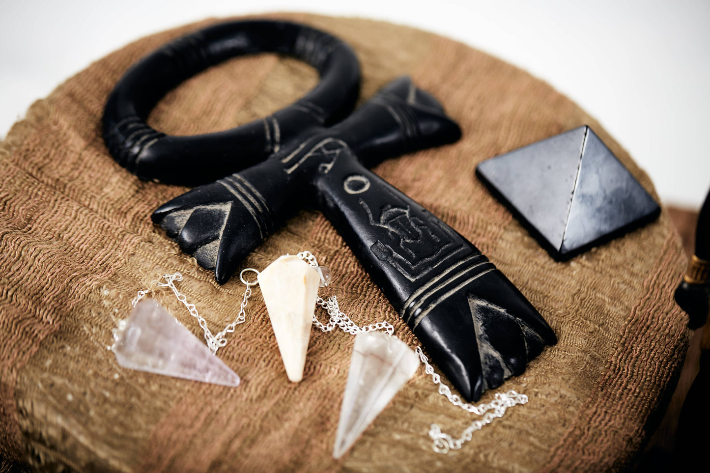 Ankh - Key of Life Black Basalt