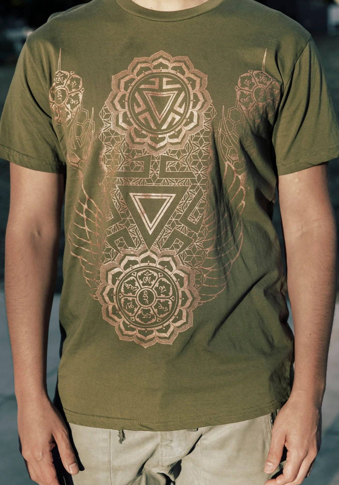 Ascendant Chakra Shirt Blue or Black