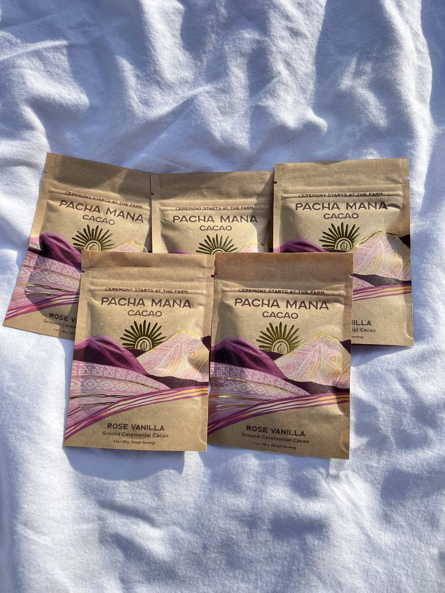 Rose Vanilla | Ground (Powdered) Ceremonial Cacao