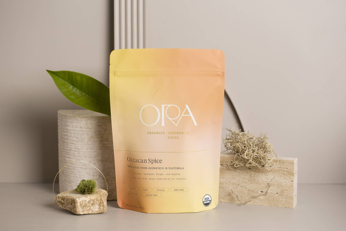 Oaxacan Spice Cacao - Organic Ceremonial Chocolate: 1/2 lb