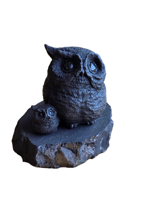 Shungite Owls