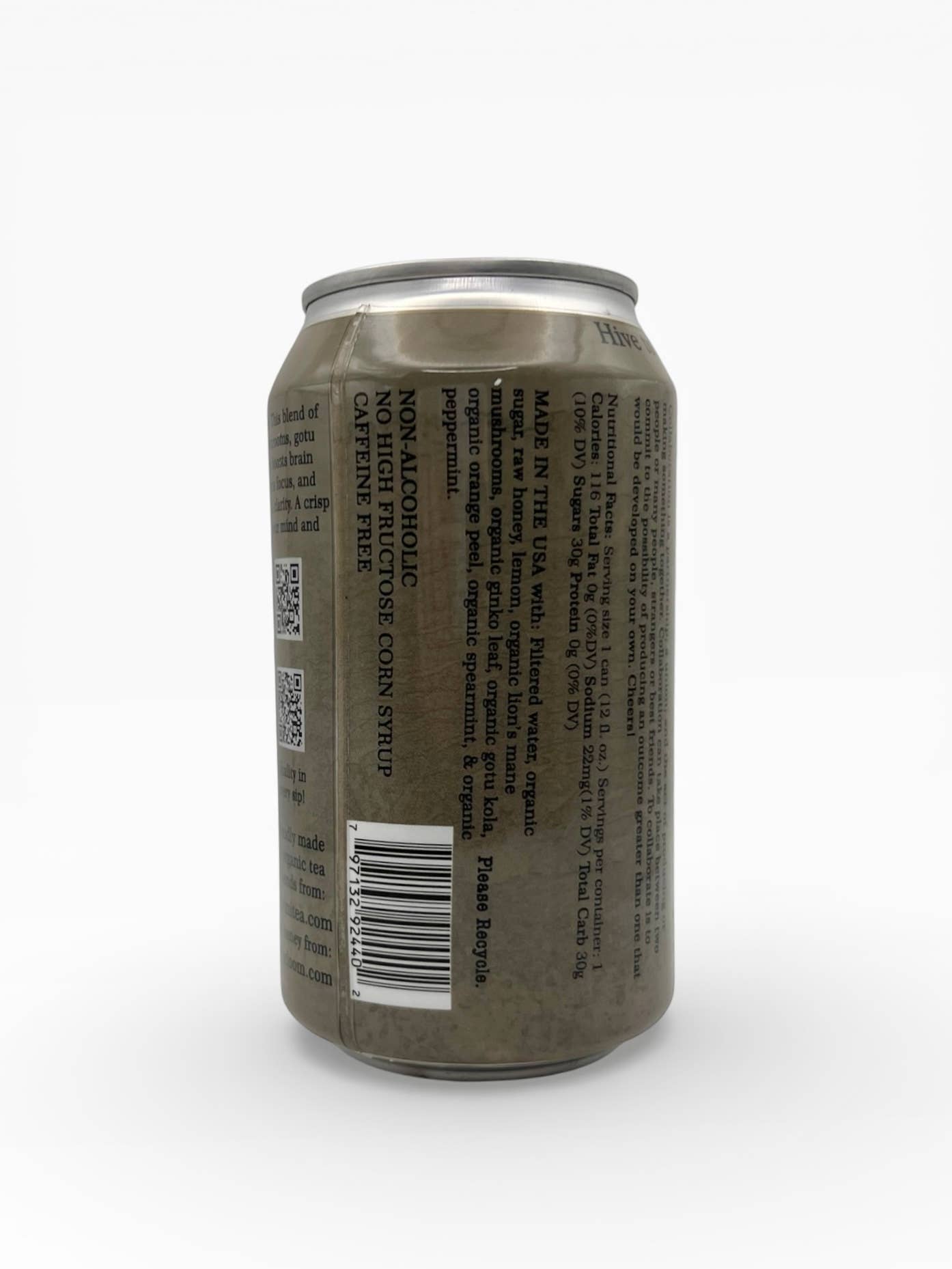 Lion's Mane Organic Brain Boost Tea with Honey
