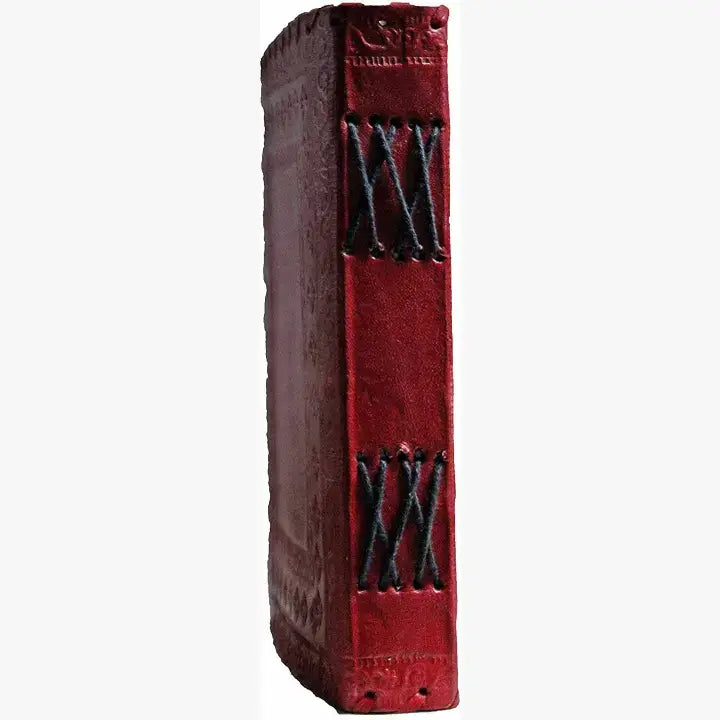 TUZECH Handmade Leather Vintage Journal Lock And Key Diary
