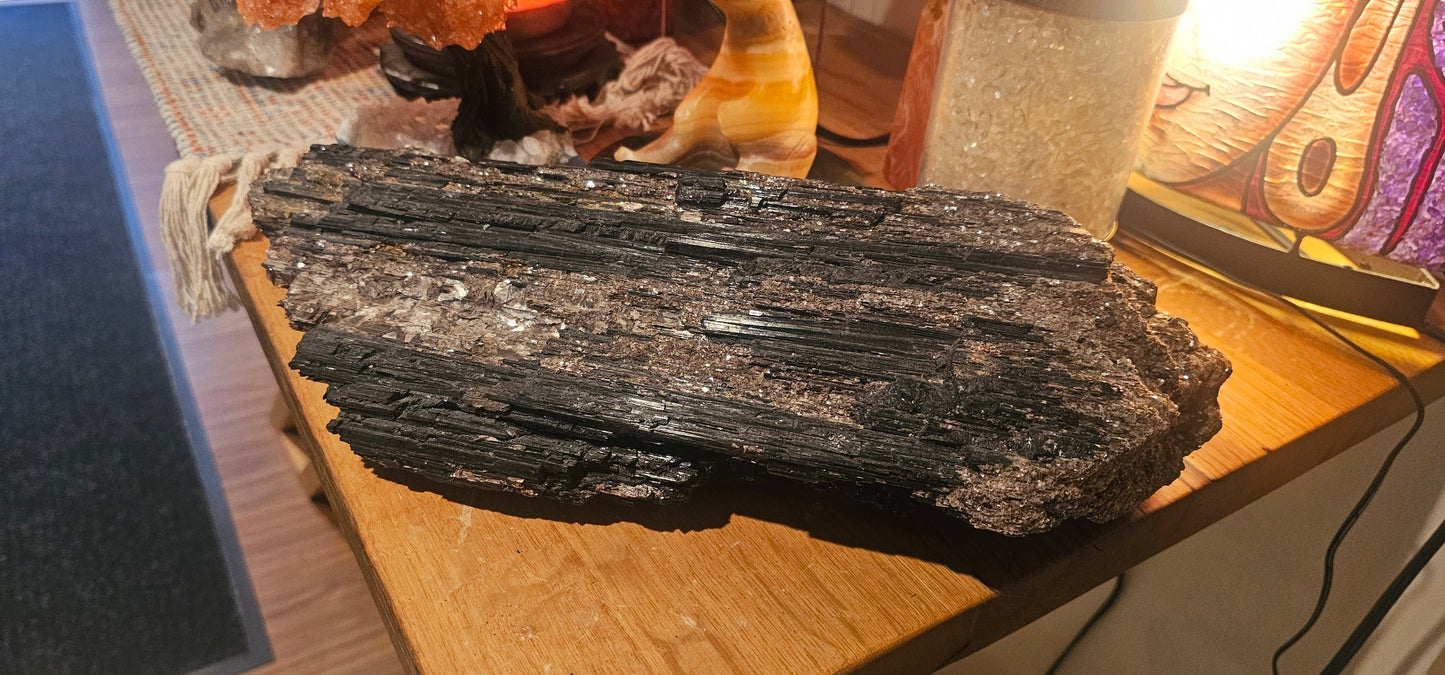 Tourmaline with Mica X-Large Raw