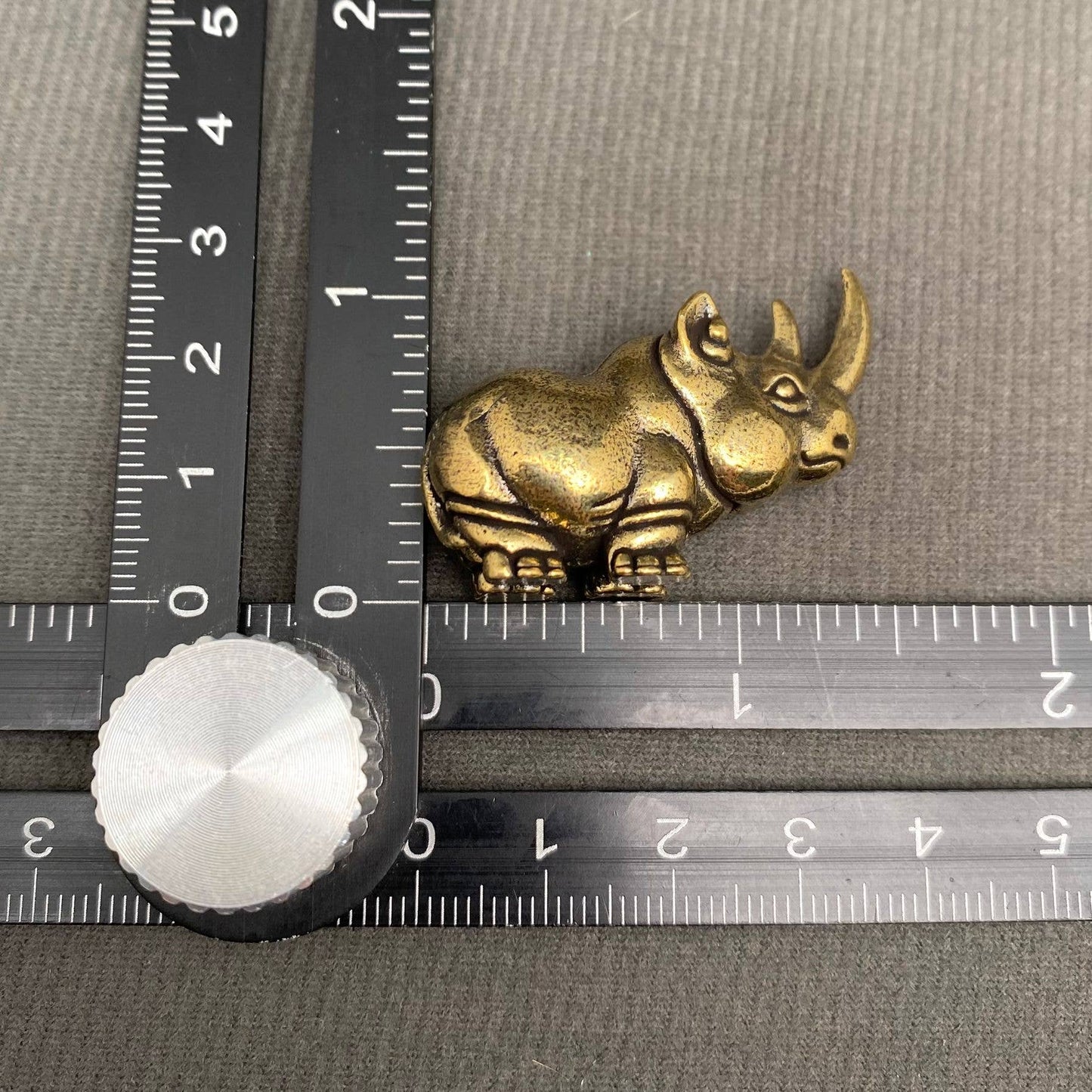 Brass Rhino Crafts Decoration Desktop Ornaments