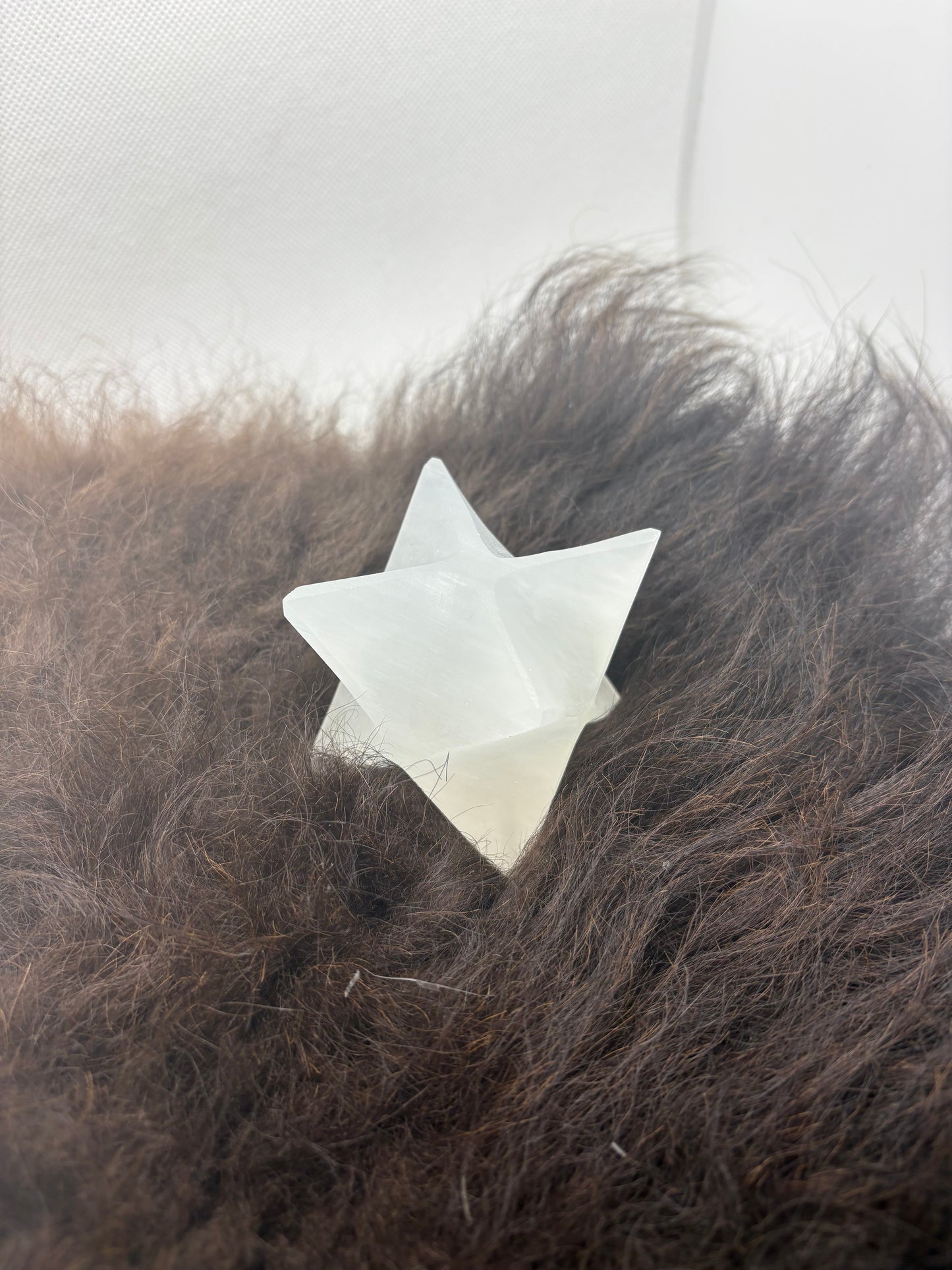 Selenite Merkaba Large