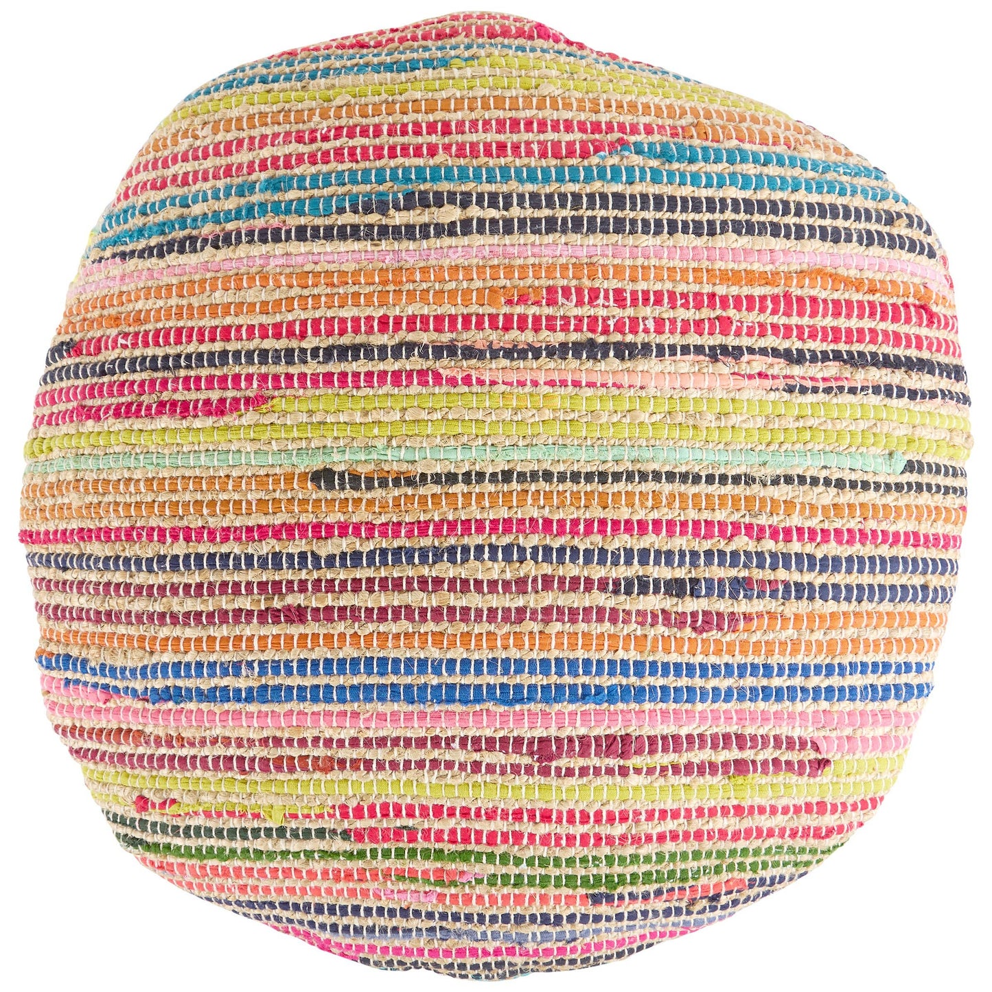 Round Chindi Floor Pillow