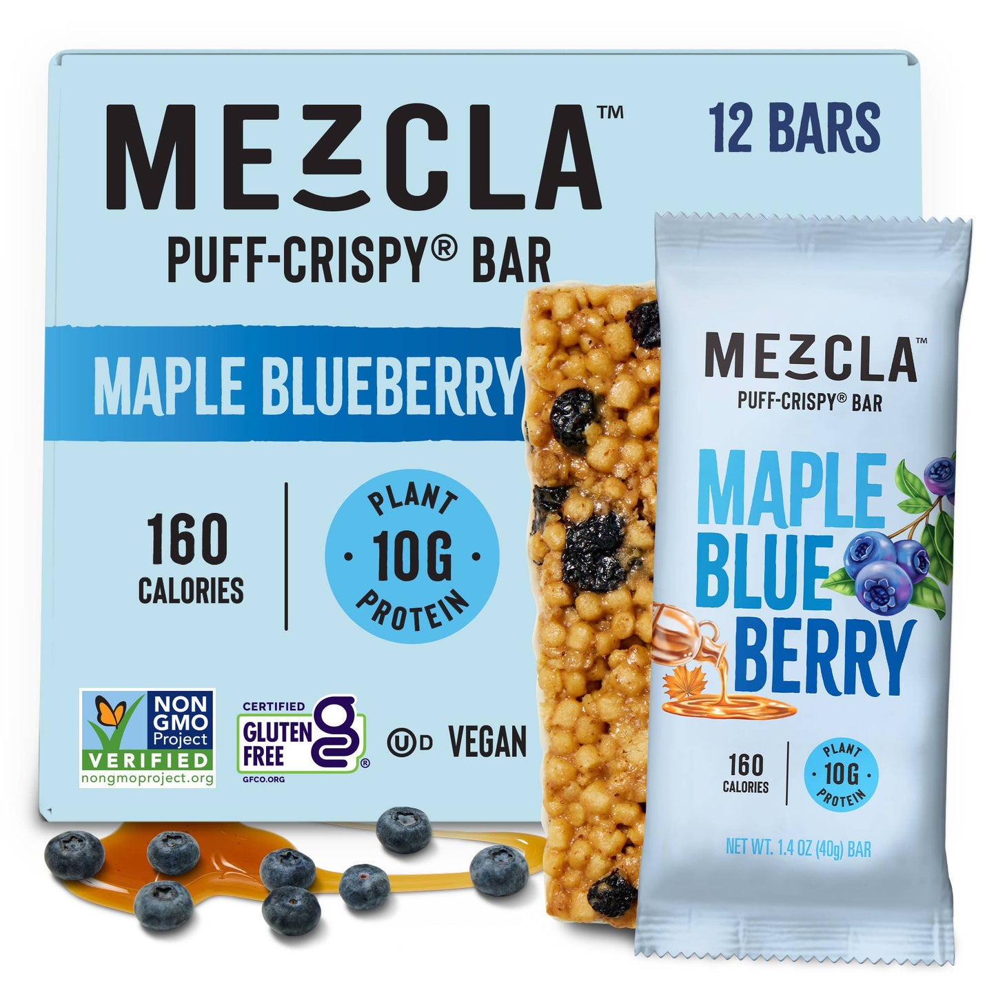 Maple Blueberry Bar