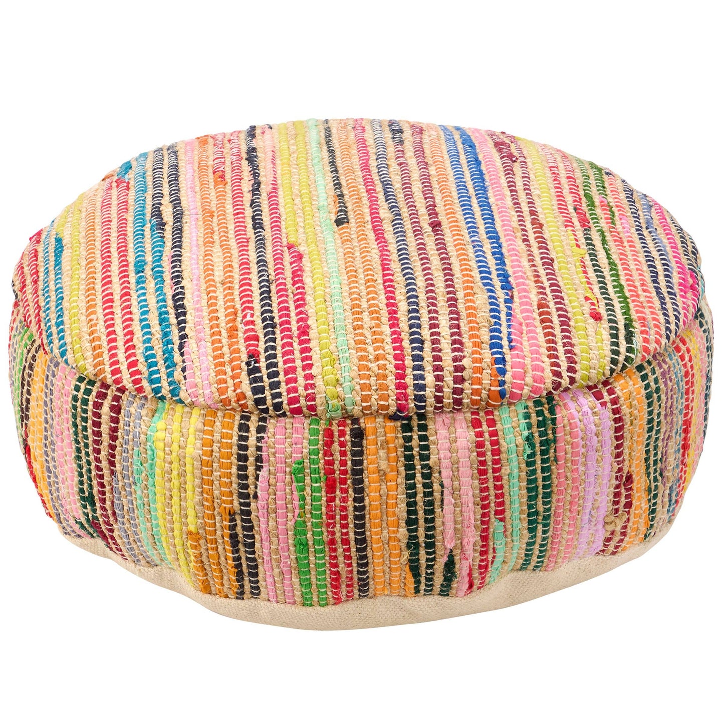 Round Chindi Floor Pillow