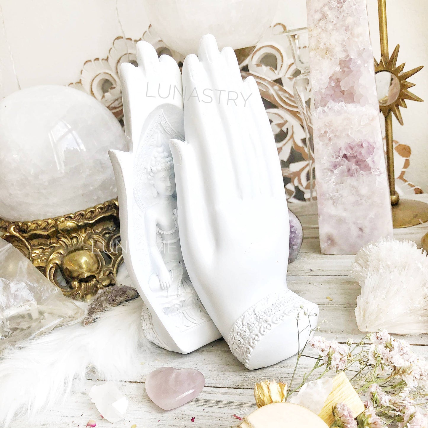 Zen Buddha Praying Hands