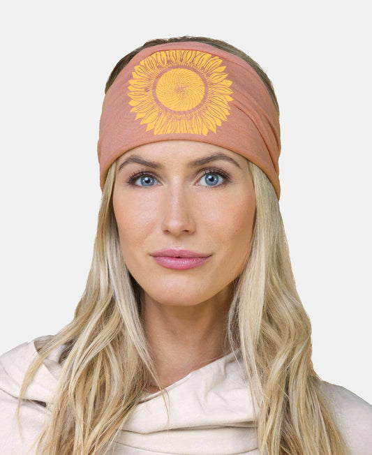 Sunflower Boho Headband