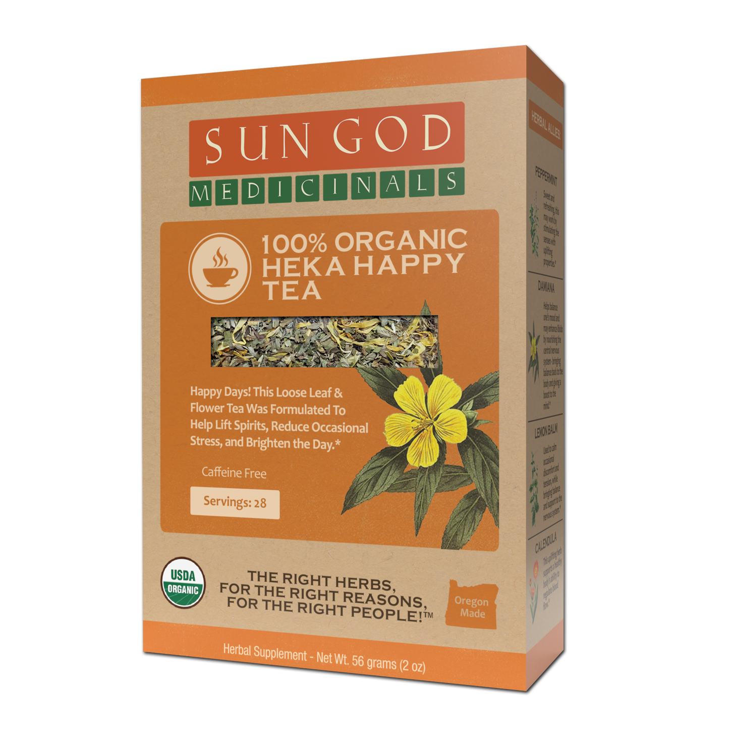 Organic Heka Happy Tea 2oz
