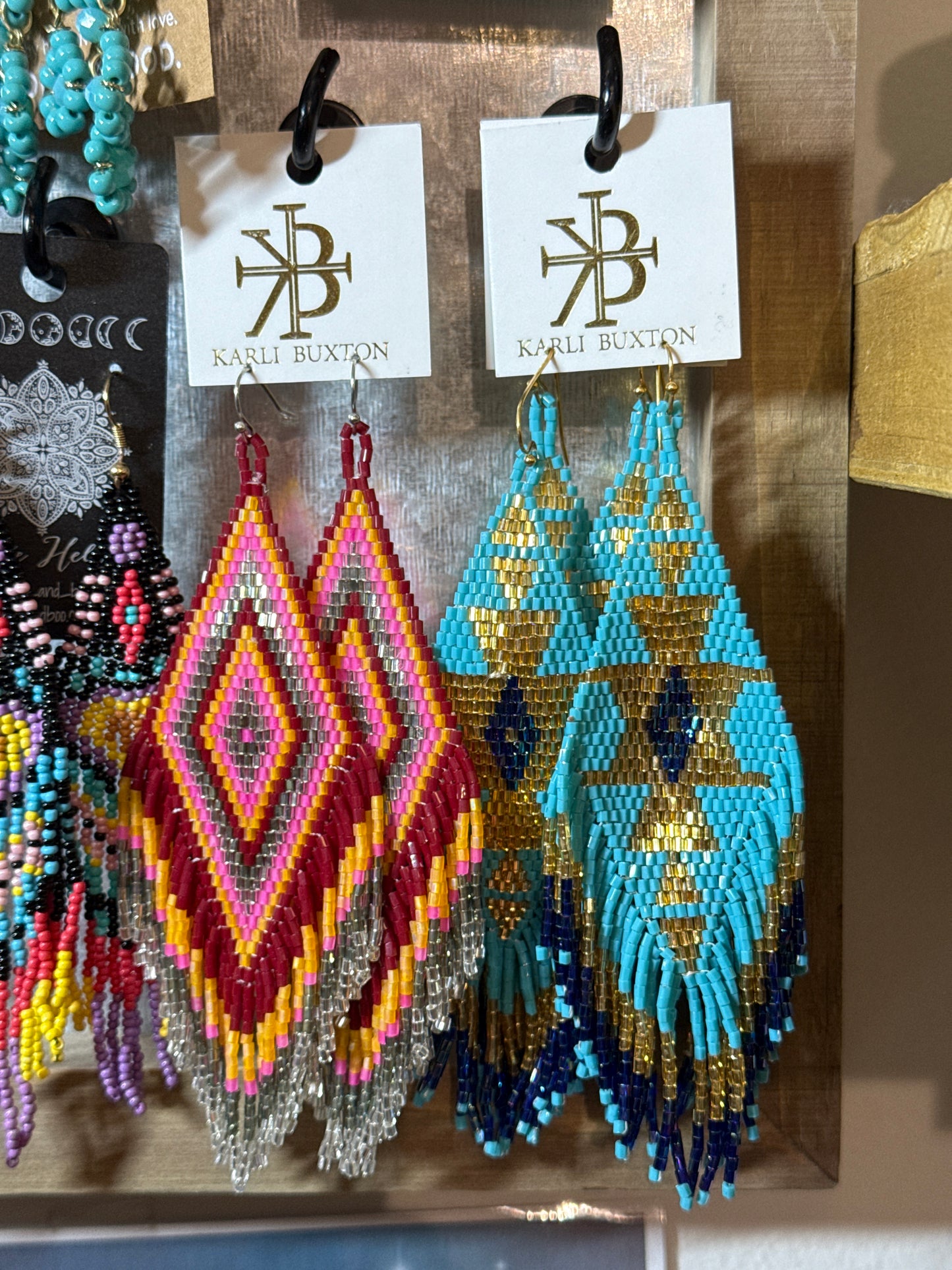 Karli Buxton Beaded Confetti Earrings