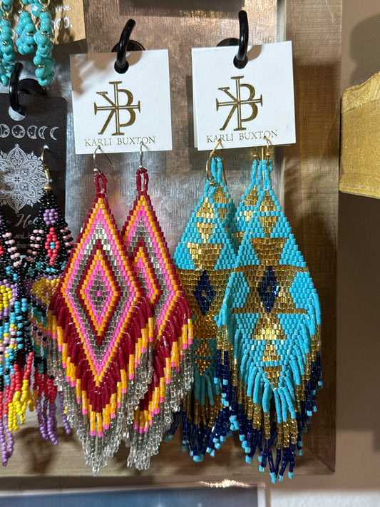 Karli Buxton Beaded Confetti Earrings