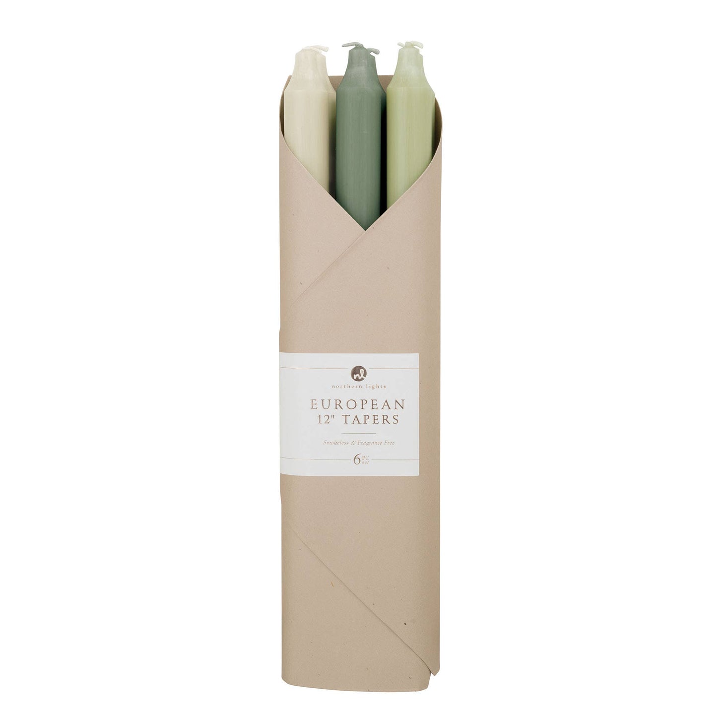 12" Taper Combo Candle Gift Set: Cottage Vines