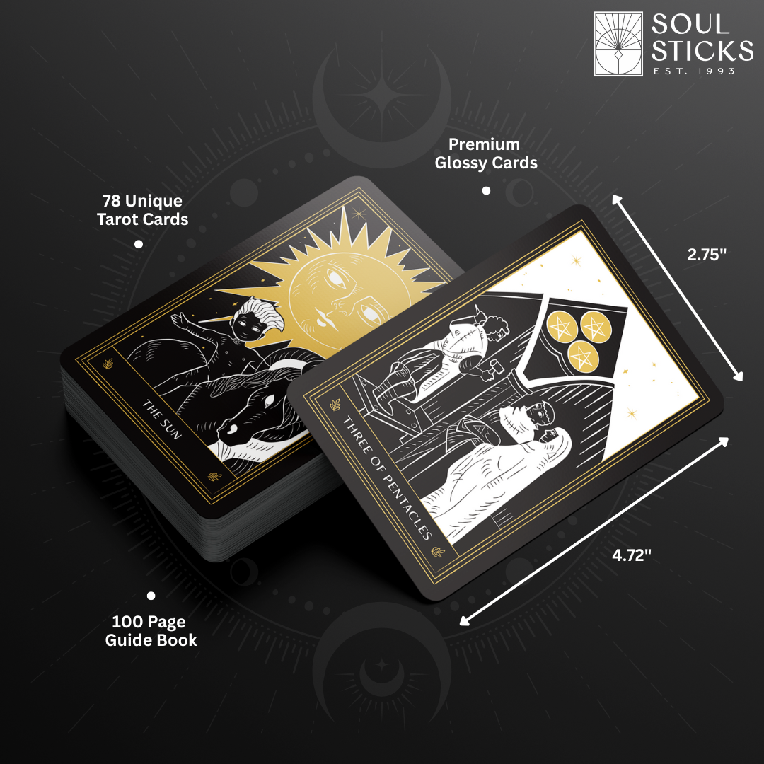 Shadows of Light Tarot Card Deck - 5" x 3"