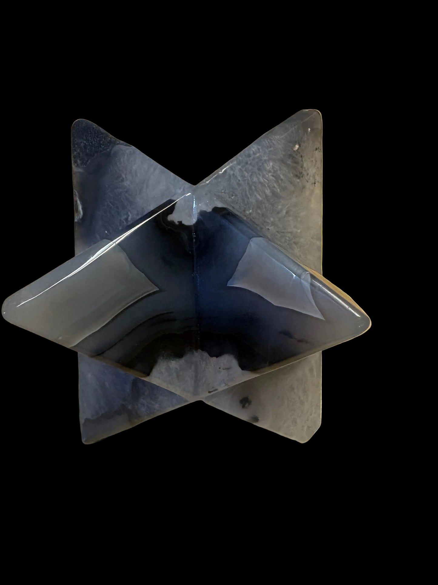 Volcanic Agate Merkaba