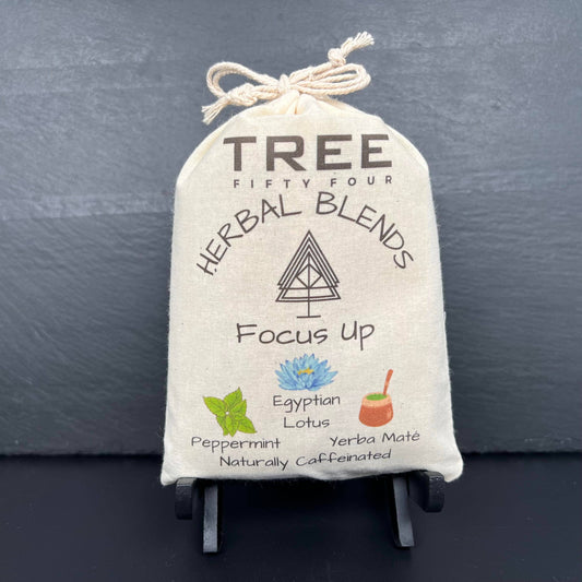 Focus Up Herbal Tea Blend in Drawstring Sachet, Loose: Large 32 OZ