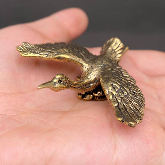 Brass Wild Goose Crafts Decoration Desktop Ornaments