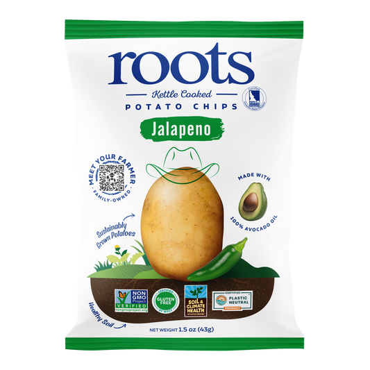 Roots Potatoe Chips 1.5 oz bags