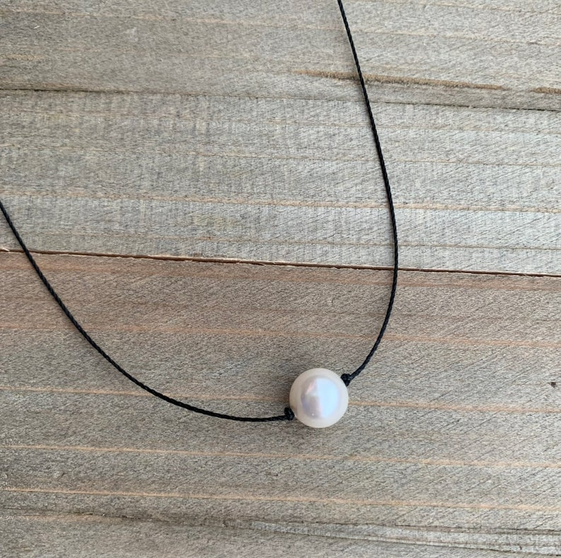 Single Celestial Crystal Pearl Necklace