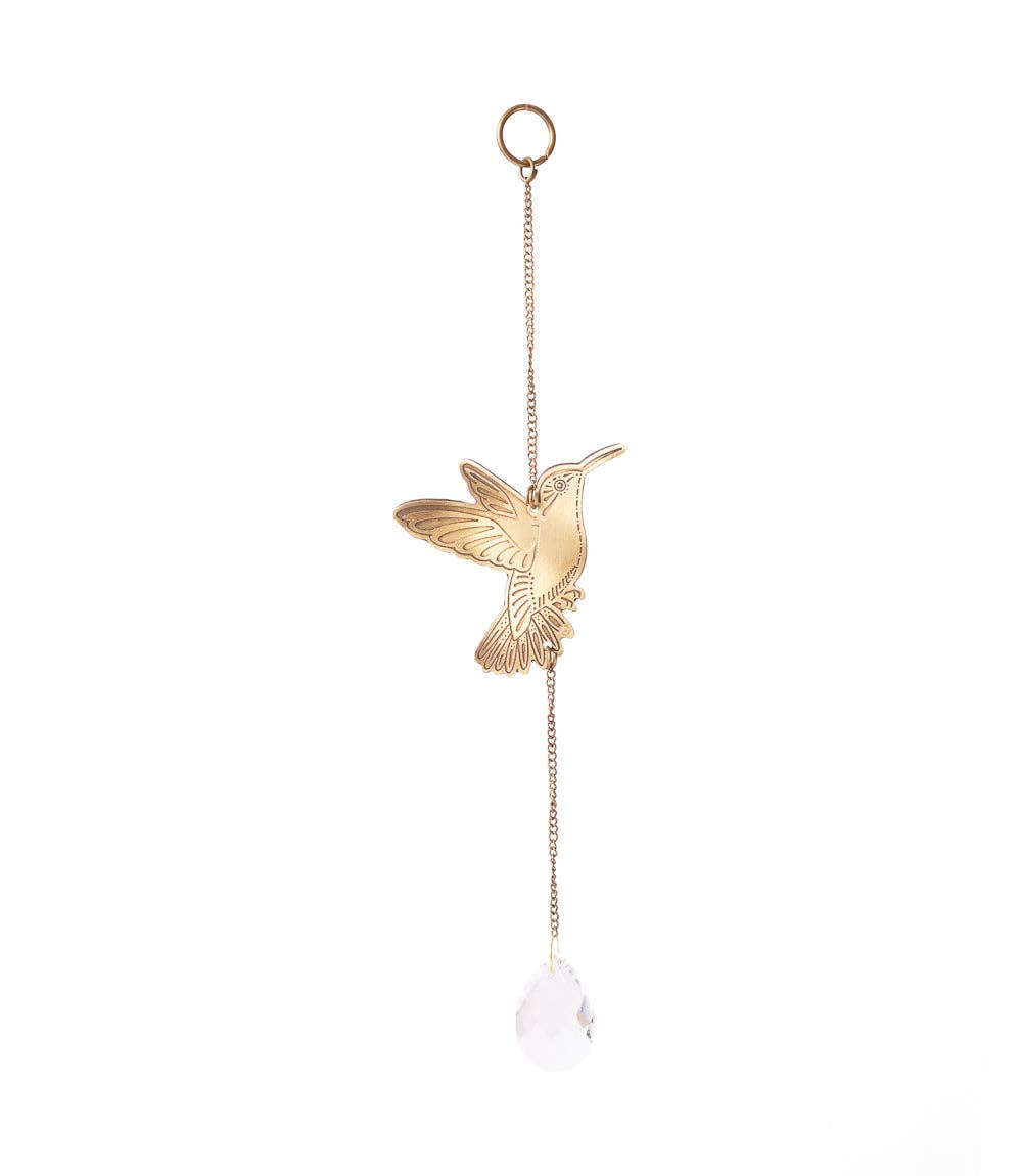 Surya Mini Engraved Brass Suncatcher Various Designs