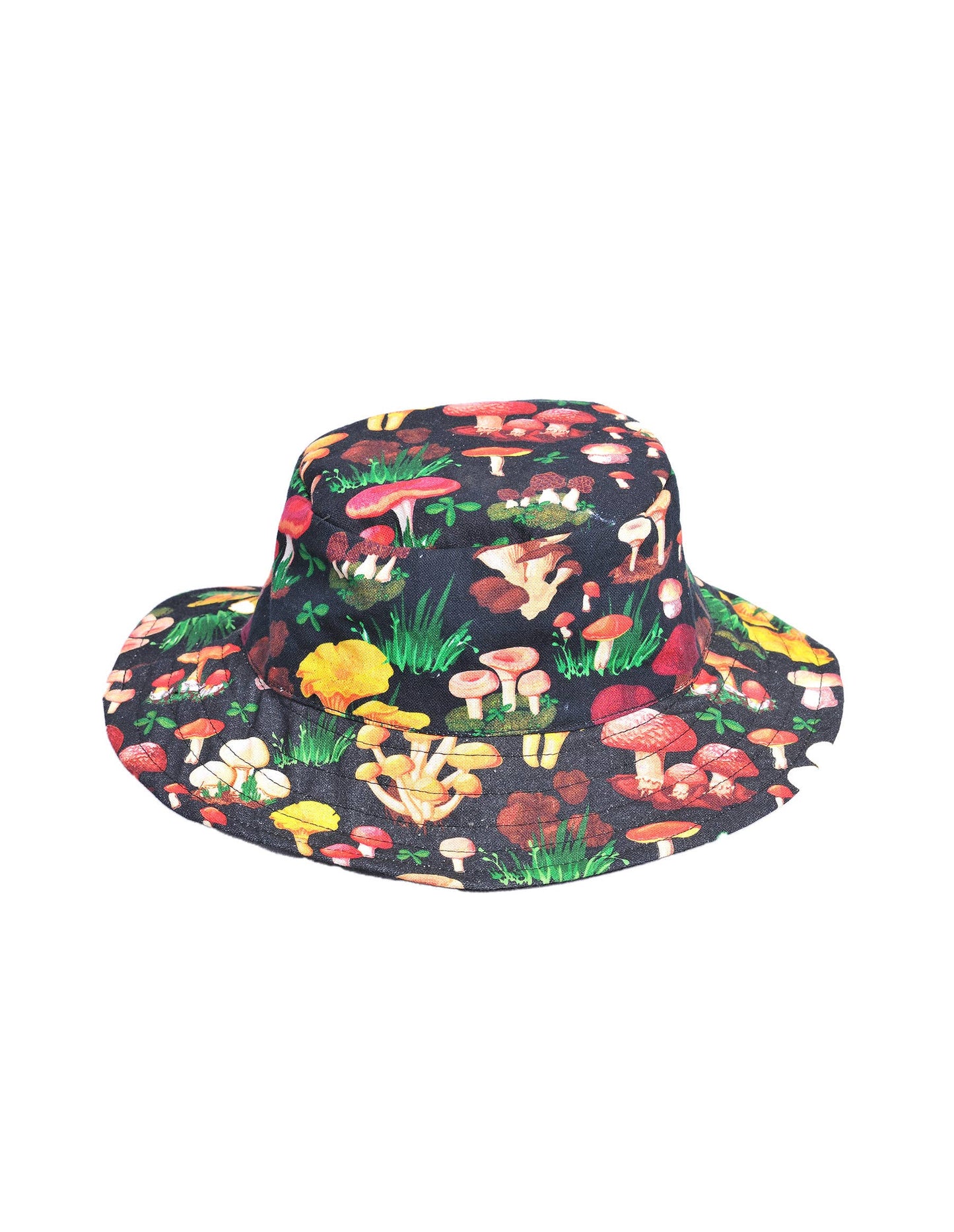 Hippie Boho Cotton Bohemian Mushroom Unisex Bucket Hat