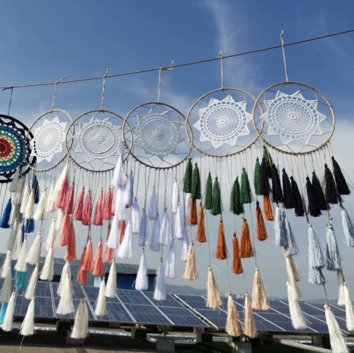Nordic Tassel Dream Catcher: 5
