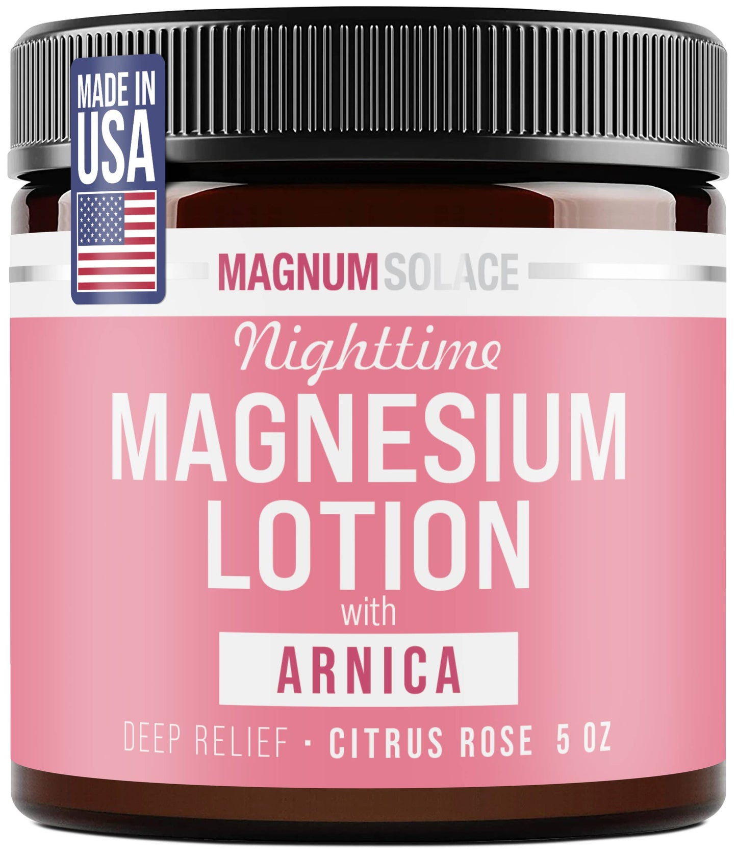 Nighttime Magnesium Lotion with Arnica: Bergamont