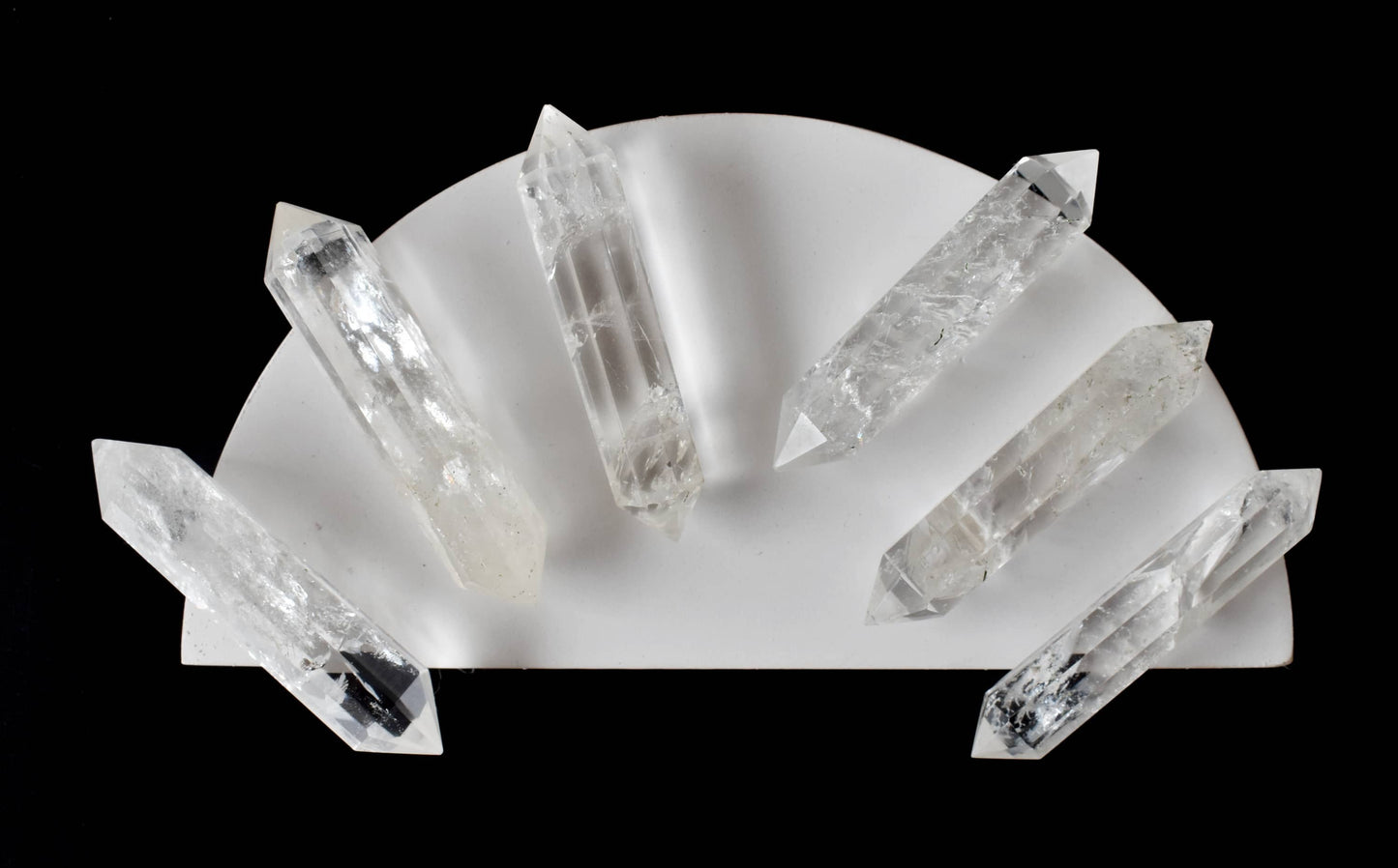 Double Terminated Quartz Point Crystal