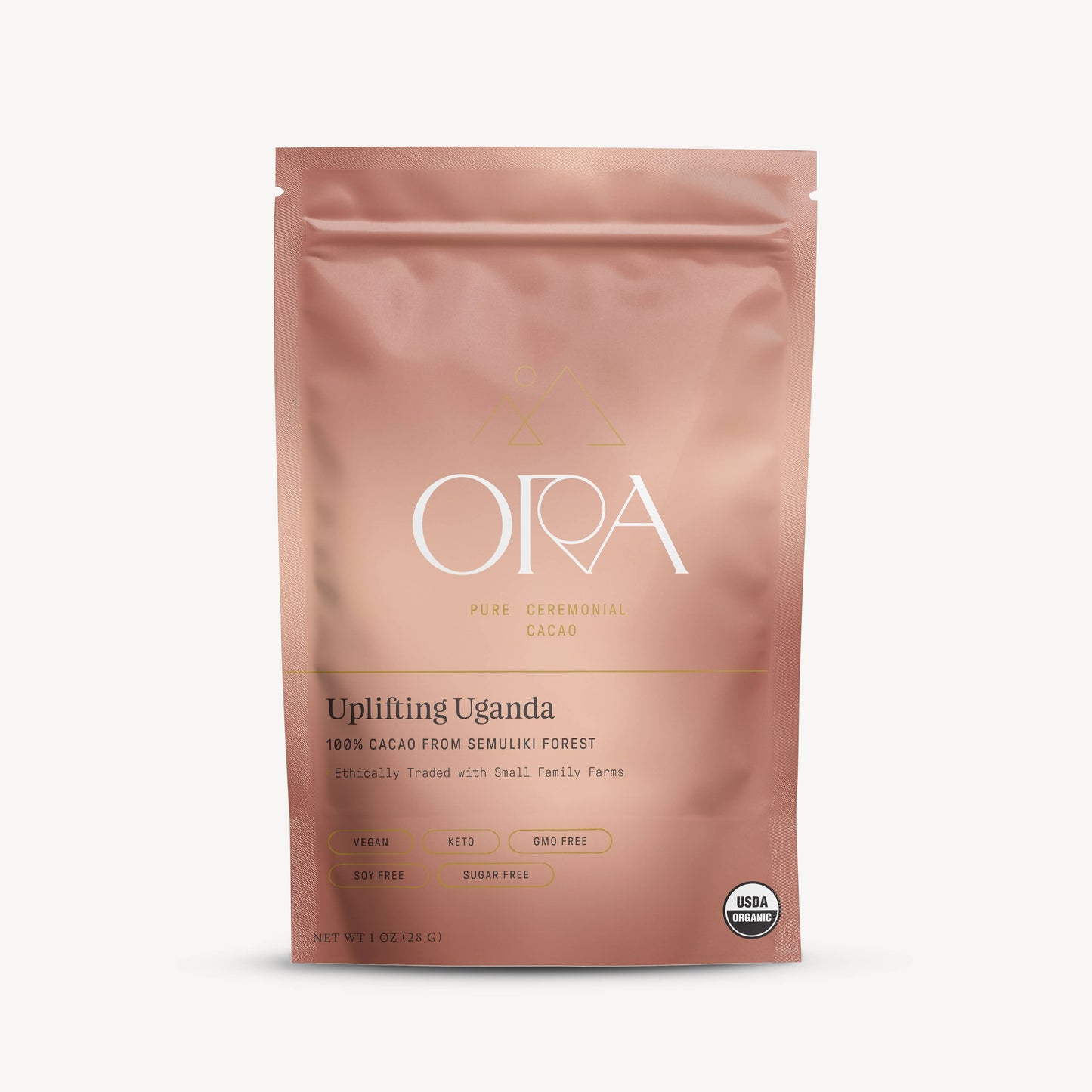 Ceremonial Cacao 1oz Sachets | Uplifting Uganda 100% Organic