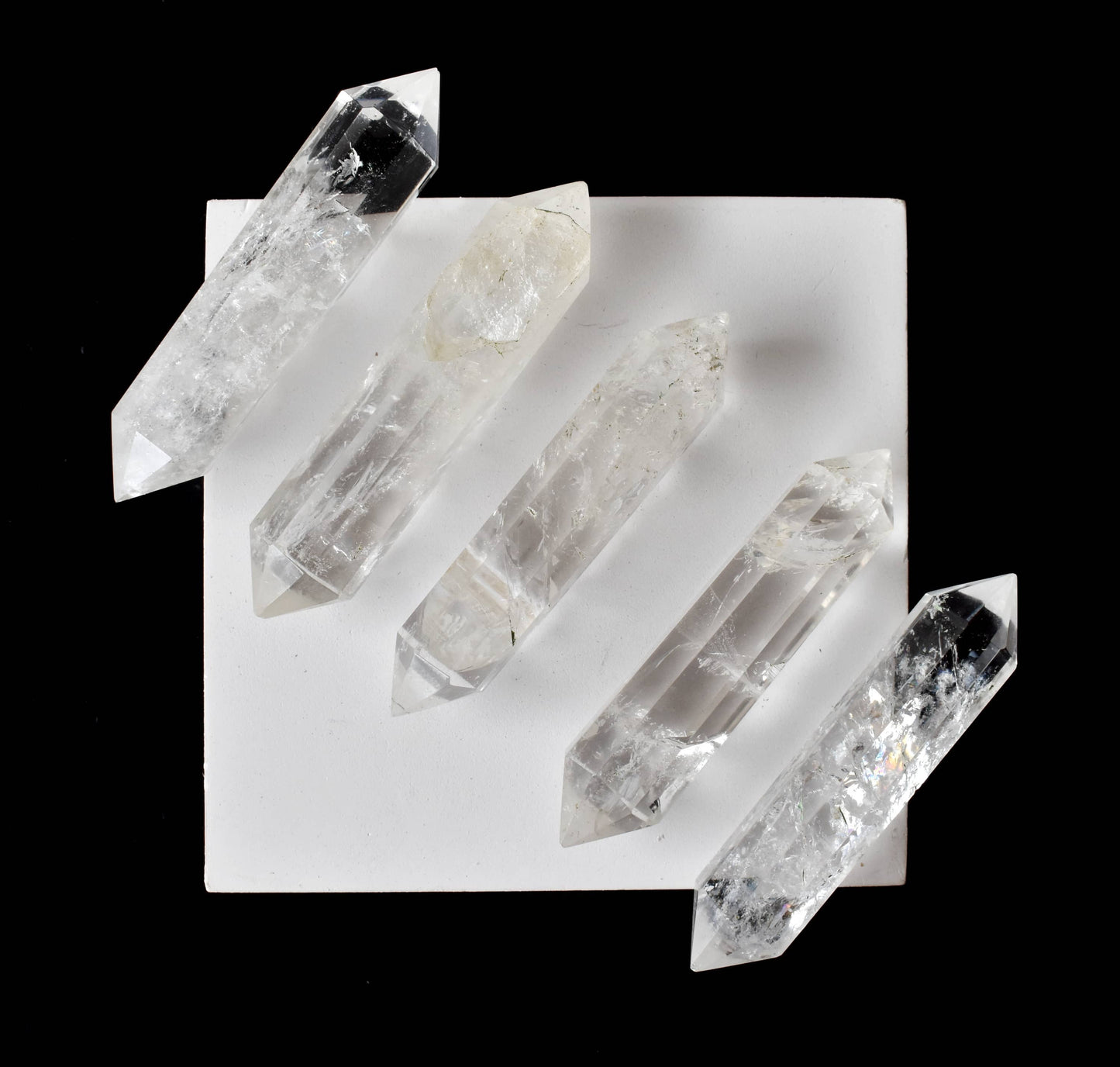 Double Terminated Quartz Point Crystal