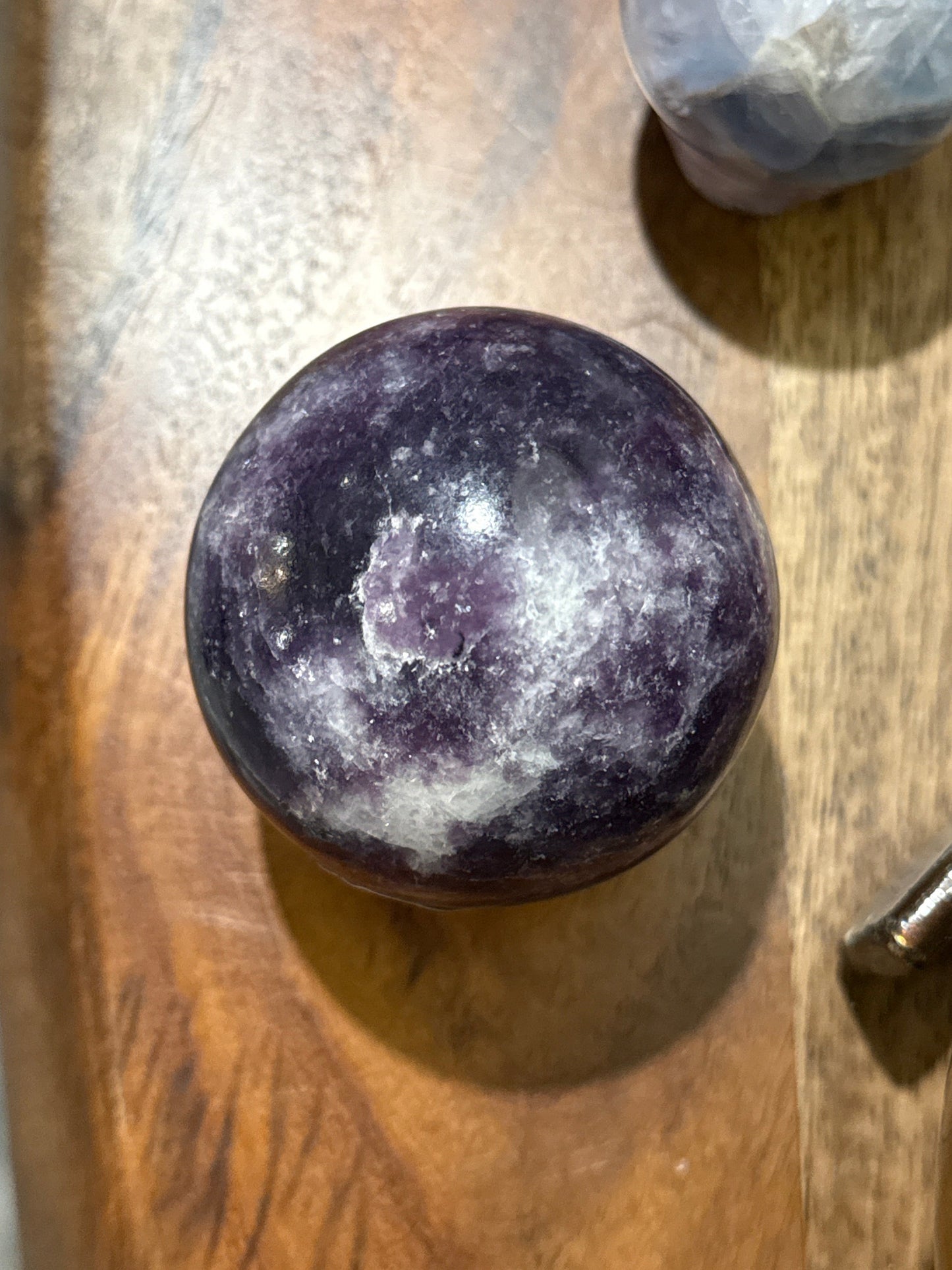 Amethyst Agate Sphere